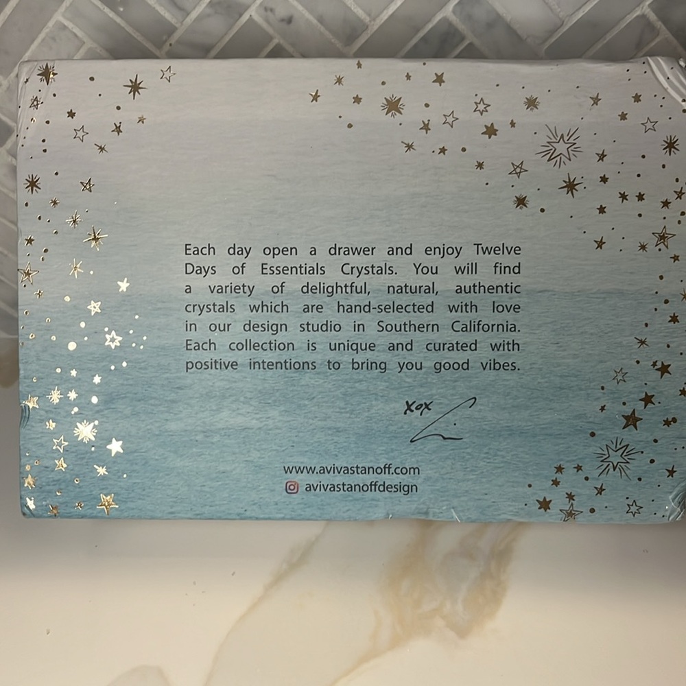 12 Days Of Amethyst Crystals By Aviva Stanoff Designs - NIB - Picture 5 of 6